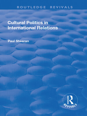 cover image of Cultural Politics in International Relations